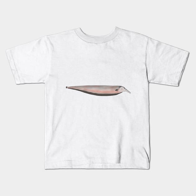 Oxyrhynchus Tube-snouted Ghost Knifefish Kids T-Shirt by FishFolkArt